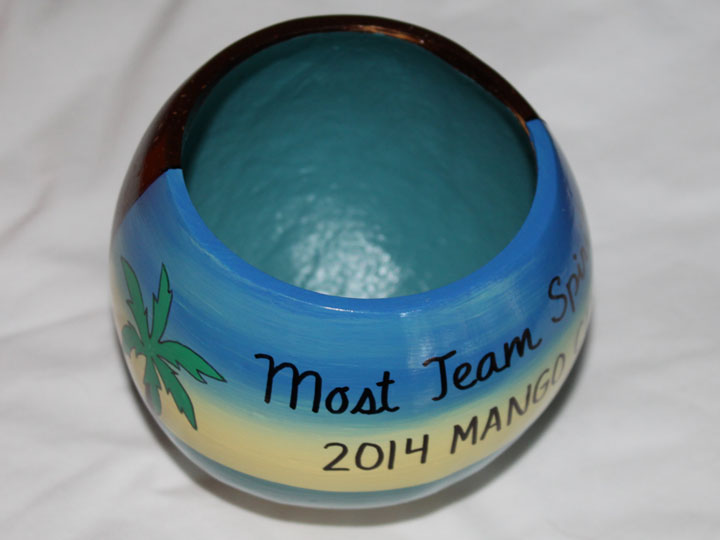 Custom Painted Coconut