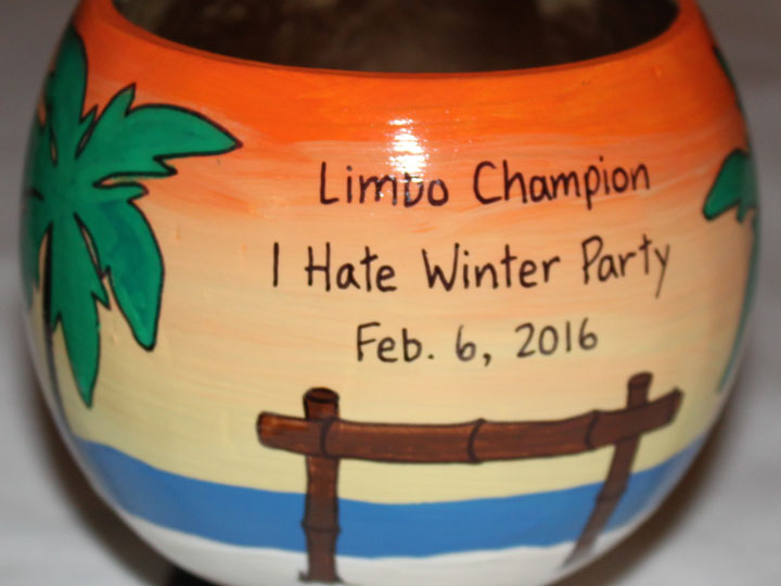 limbo contest trophy